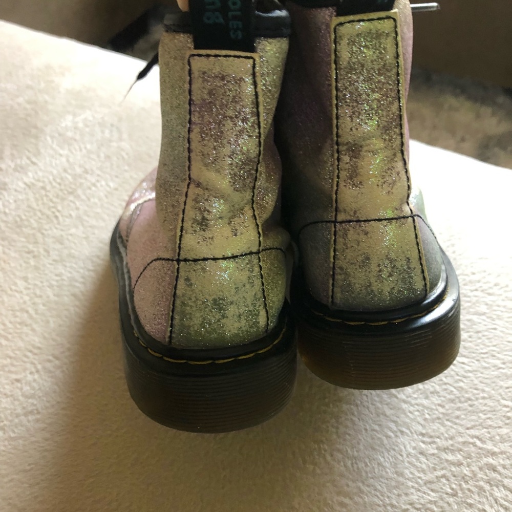 Dr. Martens rainbow glitter boots - Picture 3 of 6
